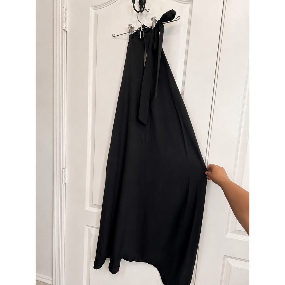 VICI x Hayley 2021 Limited Edition Black Halter  Maxi Dress M Dark Feminine - Picture 5 of 9